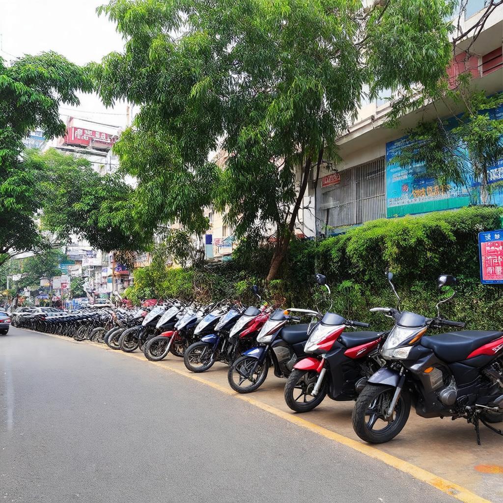 Nơi gửi xe an toàn khi ghé Đường Dương Tự Giang